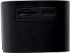 Будильник электронный USB, Bluetooth карта памяти чёрный купить в СОМ