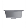 Мойка каменная Mixline ML-GM11, d500 х180 мм, врезная, графит купить в СОМ