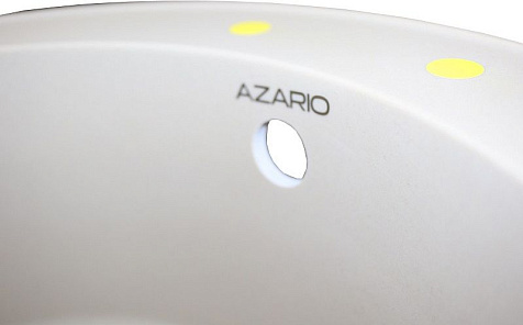 Мойка каменная Azario Sivas, 480 х480 х197 мм, врезная, песочная купить в СОМ