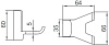 Крючок Accoona A12501AT, двойной, графит купить в СОМ