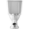 Унитаз-компакт Сантек Бриз белый, арматура, сиденье полипропилен купить в СОМ
