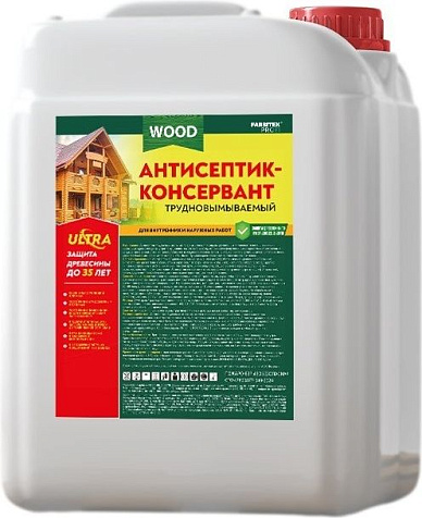 Антисептик-консервант Farbitex Профи Wood, ультра защита, трудновымываемый, 5 л купить в СОМ