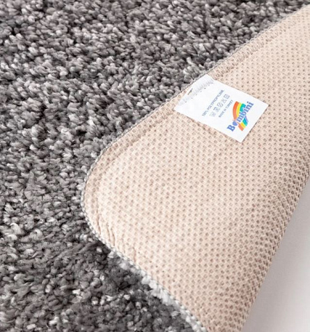 Коврик для ванной Bombini Soft Shaggy 50 х80 см, светло-серый купить в СОМ