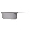 Мойка каменная Mixline ML-GM16, 730 х460 х180 мм, врезная, графит купить в СОМ