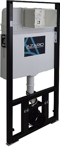 Инсталляция Azario AZ-8010-1000, унитаз Trevi  AZ-0093UQ3 торнадо, сиденье микролифт, без кнопки купить в СОМ
