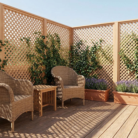 Решетка декоративная бук, 600х2000 купить в СОМ