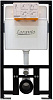 Инсталляция Loranto Prestige 4551, унитаз Grado AZ-0046N-MB, безободковый, черный, сиденье микролифт, без кнопки купить в СОМ