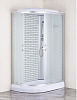 Кабина душевая Loranto CS-66120-13R FW, 120 х80 х215 см, поддон низкий, белый кирпичный узор купить в СОМ