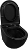 Инсталляция Loranto Prestige 4551, унитаз Grado AZ-0046N-MB, безободковый, черный, сиденье микролифт, без кнопки купить в СОМ