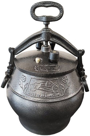 Казан-скороварка Афганский, 10 л, алюминий черный купить в СОМ