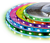 Лента светодиод. Camelion 20м, 18Led/m, RGB , блок пит. 24W, IP20 , датч.звука,инт 5050 DSL-006 купить в СОМ