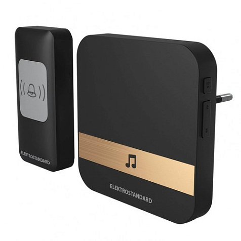 Звонок беспроводной Elektrostandard DBQ24M WL, 52M IP44 Черный купить в СОМ