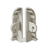 Заглушка для напольного плинтуса 402 Лексида 55мм Дуб аргенто купить в СОМ